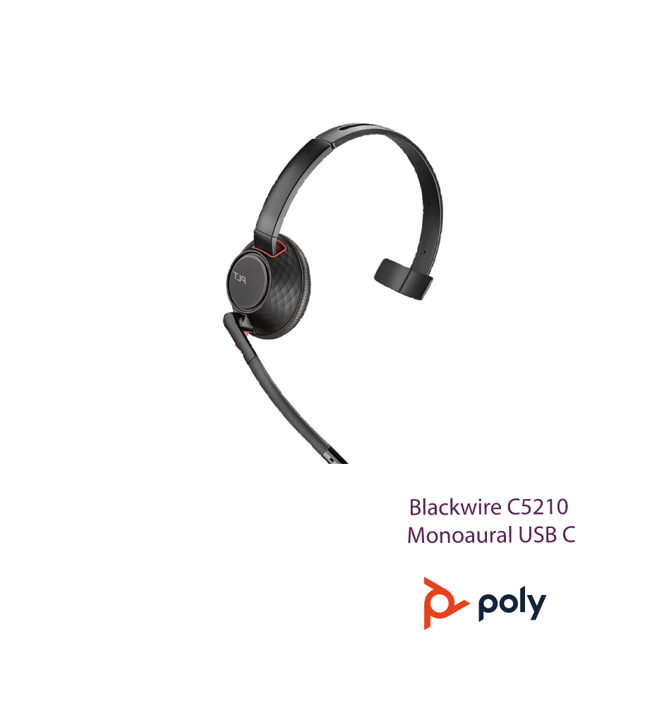 Poly Blackwire C5210 Usb C Auricular Monoaural Rac Technologies 7030